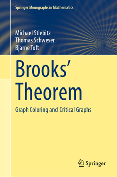 Hardcover Brooks' Theorem: Graph Coloring and Critical Graphs Book