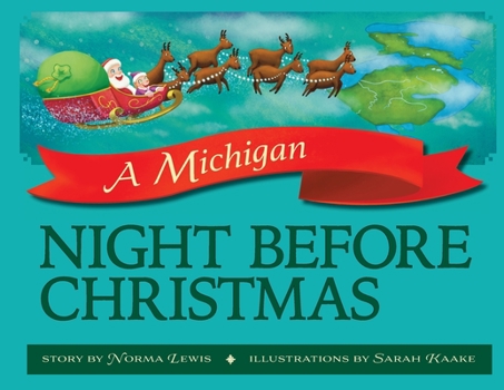 Paperback A Michigan Night Before Christmas Book