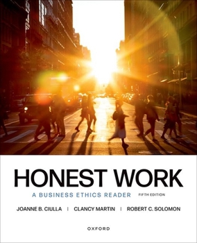 Paperback Honest Work: A Business Ethics Reader Book