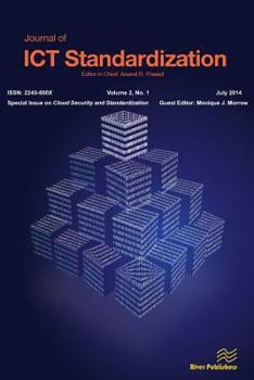 Paperback Journal of Ict Standardization 2-1; Special Issue on Cloud Security and Standardization Book