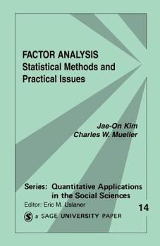 Paperback Factor Analysis: Statistical Methods and Practical Issues Book