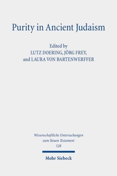 Hardcover Purity in Ancient Judaism: Texts, Contexts, and Concepts Book