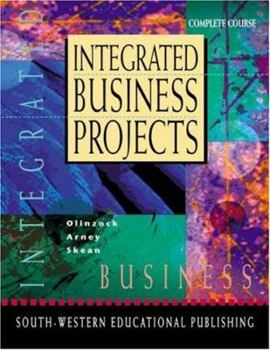 Spiral-bound Integrated Business Projects: Complete Course [With CDROM and 3.5 Disk] Book