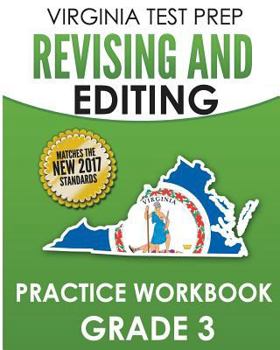 Paperback VIRGINIA TEST PREP Revising and Editing Practice Workbook Grade 3: Preparation for the SOL Writing Test Book