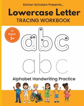 Paperback Lowercase Letter Tracing Workbook Book