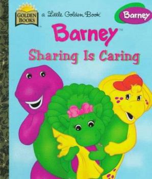 Hardcover Barney: Sharing is Caring Book