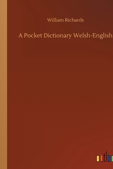 Paperback A Pocket Dictionary Welsh-English Book