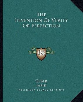 Paperback The Invention Of Verity Or Perfection Book