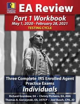 Paperback PassKey Learning Systems EA Review Part 1 Workbook: Three Complete IRS Enrolled Agent Practice Exams for Individuals (May 1, 2020-February 28, 2021 Te Book