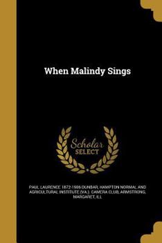 Paperback When Malindy Sings Book