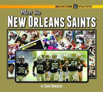 Hardcover Meet the New Orleans Saints Book