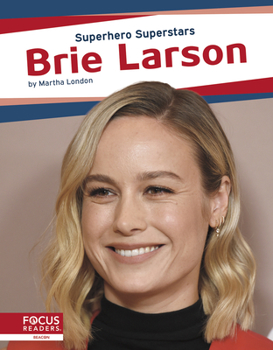 Brie Larson - Book  of the Superhero Superstars