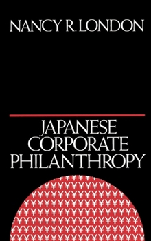 Hardcover Japanese Corporate Philanthropy Book