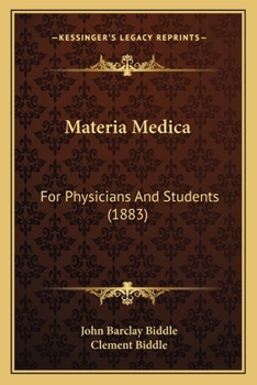 Materia Medica: For Physicians and Students: Vol. IX