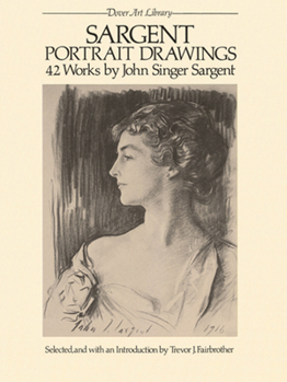 Paperback Sargent Portrait Drawings: 42 Works Book