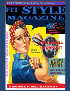 Paperback Fitstyle Magazine June July 2023: Stars and Stripes Issue Book