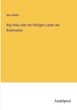 Paperback Rig-Veda oder die Heiligen Lieder der Brahmanen [German] Book