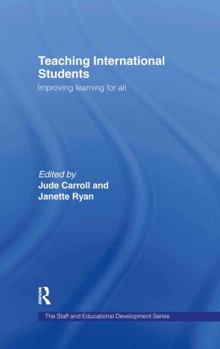 Hardcover Teaching International Students: Improving Learning for All Book