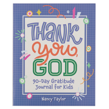 Paperback Kid Book Thank You, God! 90 Day Gratitude Journal Book