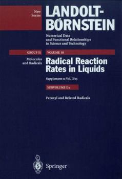 Hardcover Peroxyl and Related Radicals Book