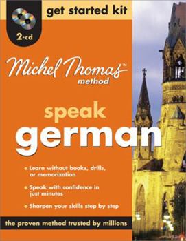 CD-ROM Michel Thomas Method Speak German Book