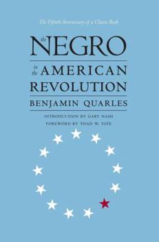 Paperback Negro in the American Revolution Book