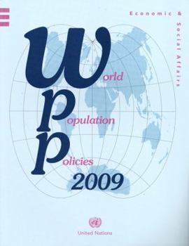 Paperback World Population Policies 2009 Book