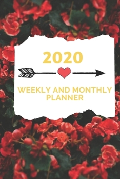 Paperback 2020 Planner Weekly and Monthly: Jan 1, 2020 to Dec 31, 2020 - 365 Days of 2020: Floral Cover (2020 Planner) 6"x9" Book