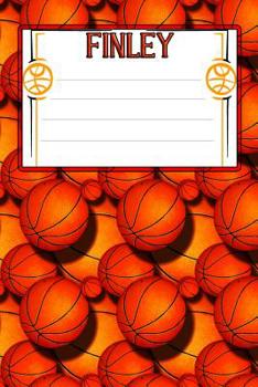 Paperback Basketball Life Finley: College Ruled Composition Book