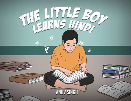 Paperback The Little Boy Learns Hindi Book