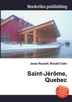 Paperback Saint-Jerome, Quebec Book