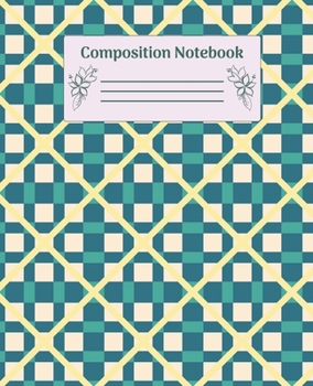 Paperback Composition Notebook: Wide Ruled Notebooks Paper - Composition Notebook (Diary, Journal) 7.5x9.25in 110 Pages Wide Ruled Notebooks Paper Book