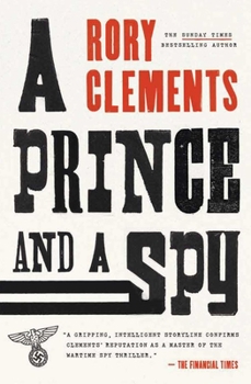 Hardcover A Prince and a Spy Book