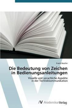Paperback Die Bedeutung von Zeichen in Bedienungsanleitungen [German] Book