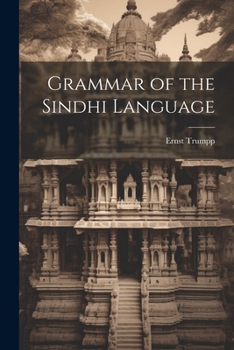 Grammar of the Sindhi Language
