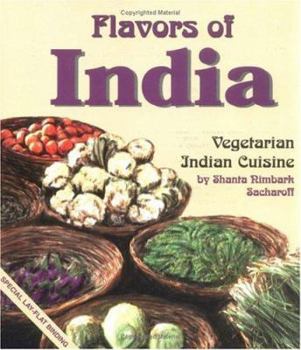 Paperback Flavors of India: Vegetarian Indian Cuisine Book