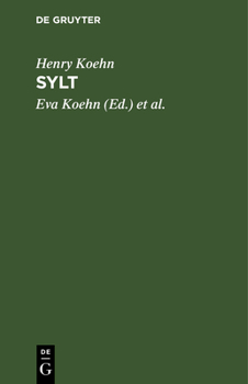 Hardcover Sylt: Ein Führer Durch Die Inselwelt [German] Book