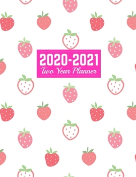 Paperback 2020-2021 Two Year Planner: Trendy 24-Months Calendar, 2-Year Appointment Business Planners, Agenda Schedule Organizer Logbook and Journal - Art C Book