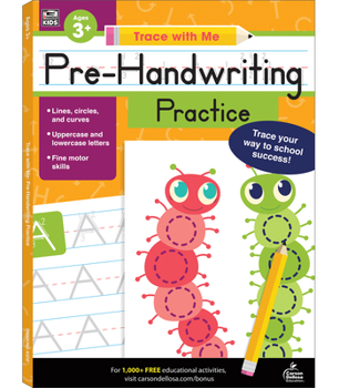 Paperback Pre-Handwriting Practice Book