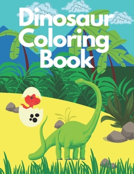 Paperback Dinosaur Coloring Book: Superbook for Boys Girls Book