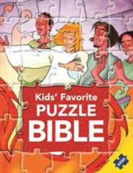 Hardcover Kids' Favorite Puzzle Bible Book