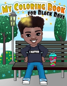 Paperback My Coloring Book for Black Boys Book