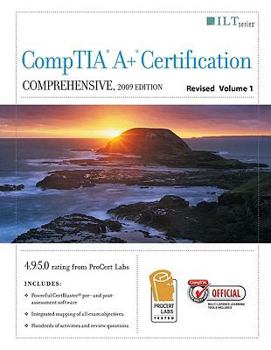 Spiral-bound CompTIA A+ Certification: Comprehensive 2 Volume Set Book