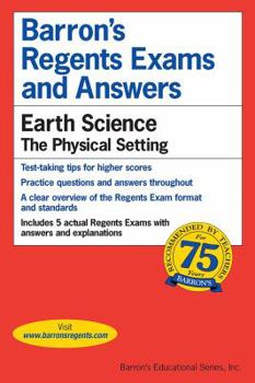 Paperback Regents Exams and Answers: Earth Science Book