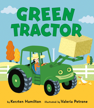 Board book Green Tractor Book