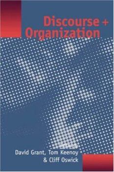 Paperback Discourse and Organization Book