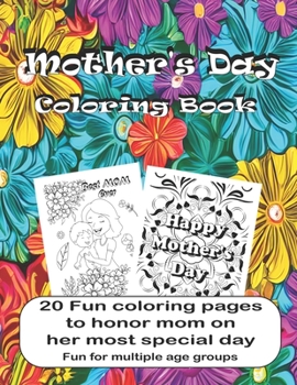 Paperback Mother's Day Coloring Book