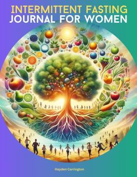 Hardcover Healthy Living Intermittent Fasting Journal Book