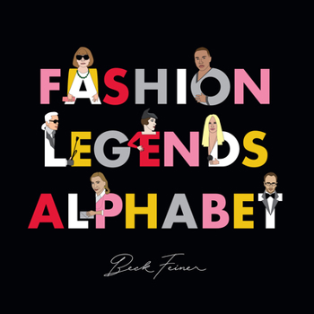 Hardcover Fashion Legends Alphabet Book