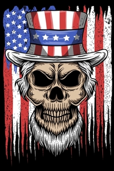 Halloween Notebook: A Ghostly American Flag Skeleton  Zombie Halloween Notebook/Journal October Notebook for October Birthdays, Halloween Birthdays, ... halloween journal zombie halloween Noteb